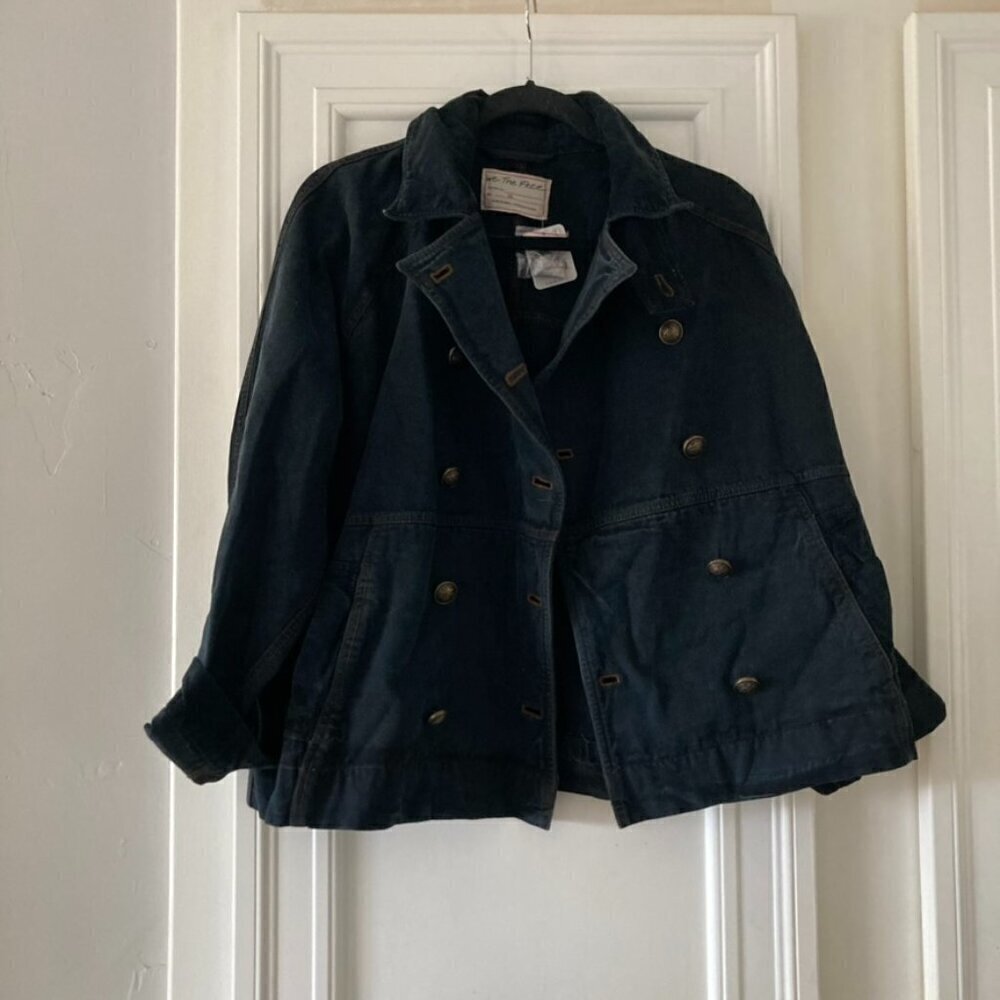 NWT We The Free Viva Surplus Jacket Black Sz S - Picture 2 of 7